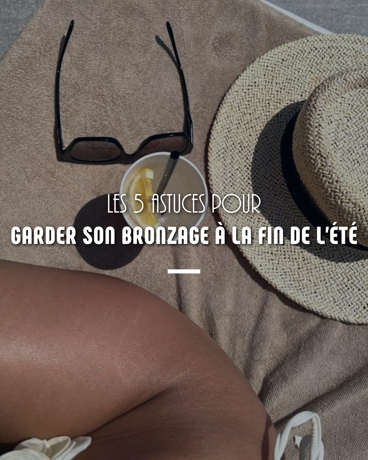 Ça y est, la fin de l’été approche. Après plusieurs expositions au soleil, vous avez un joli hâle doré et vous aimeriez le garder autant que possible ? On vous donne toute nos astuces pour le garder le plus longtemps possible !
Et vous, vous faites quoi pour garder votre bronzage plus longtemps ?
??♀️Bienvenue chez Madame Z
✨Un institut qui vous aidera à atteindre vos objectifs : soin visage, cure minceur, l’épilation définitive, massage relaxant, luxopuncture
Cosmétiques Dr Janka, estime et sens, Q-re Paris
?Au passage du Grand Cerf, Paris 2
?Rdv en ligne (lien en bio)
.
.
.
\#tips #astuce #astuces #bronzage #bronzagepuntacana #bronzagesummer #bronzagenaturel #bienbronzer #spf #tipsbronzage #bronzageastuce #bronzagetips #paris2024