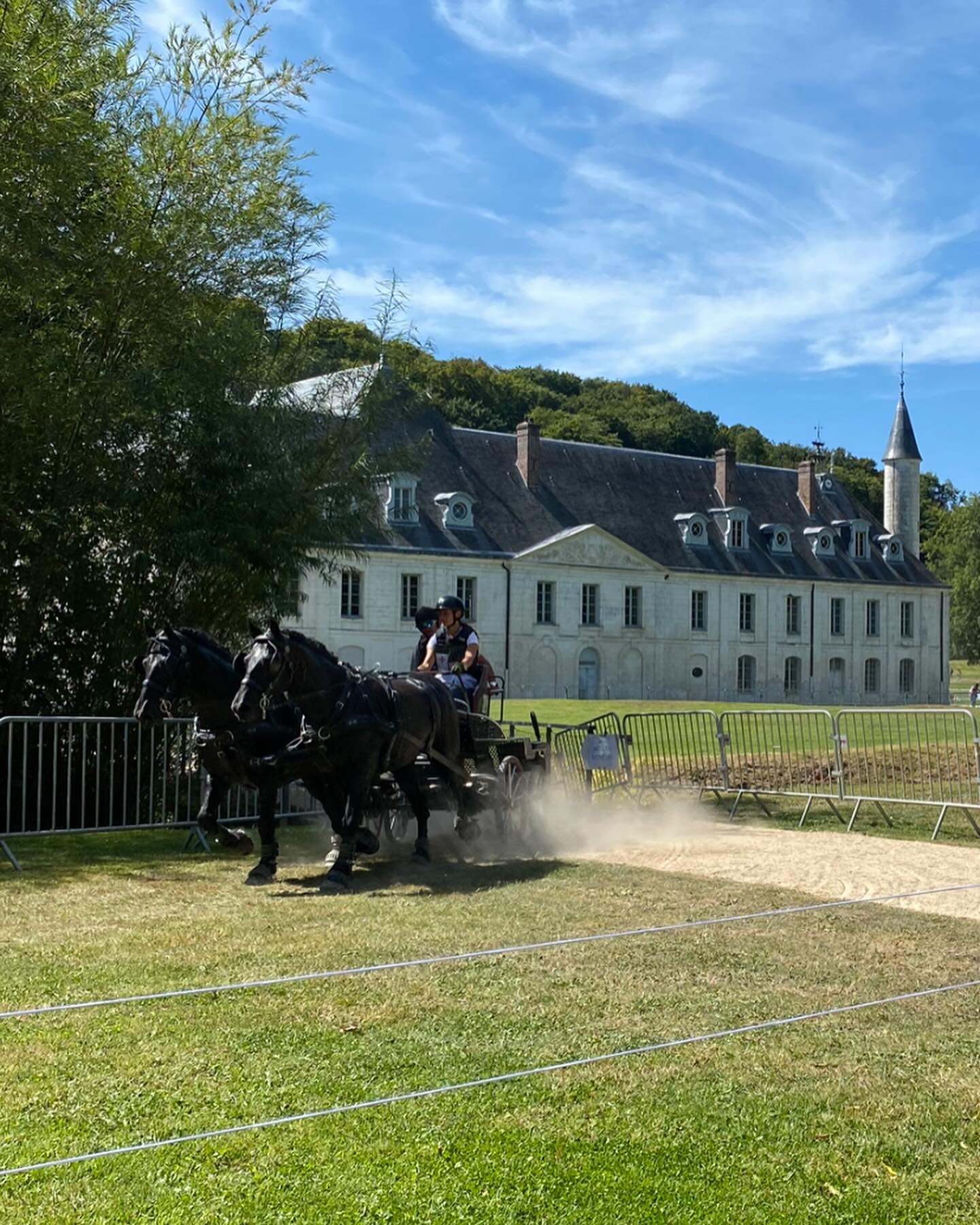 En direct de l’Abbaye de Gruchet Le Valasse ! ☺️