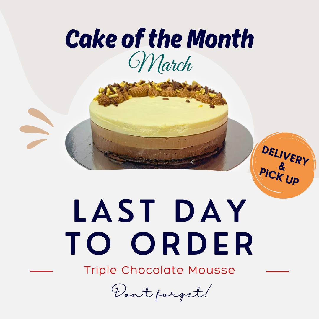 ?Final chance to place your order for the ????? ???? ?? ??? ?????: ?????? ????????? ??????
Don't miss out securing your special treat today by placing your ????? ?? ????????, ??? ???? ?? ?????!
Must to be ordered 2 days in advance.
? ??????? ??? ????????? ?? @cafepralineedinburgh
#LastCall #TreatYourself #OrderNow