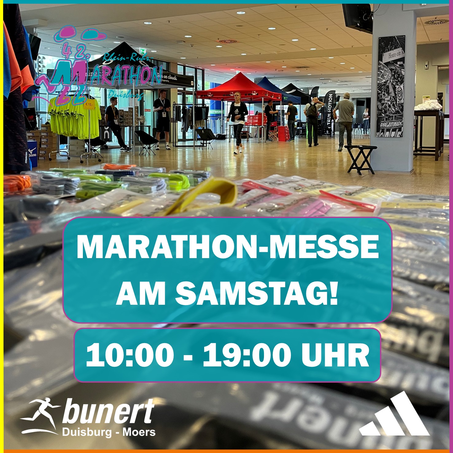 Marathonmesse am Samstag!Am Samstag, 17. Mai findet von 10 bis 19 Uhr unsere Marathonmesse im VI....