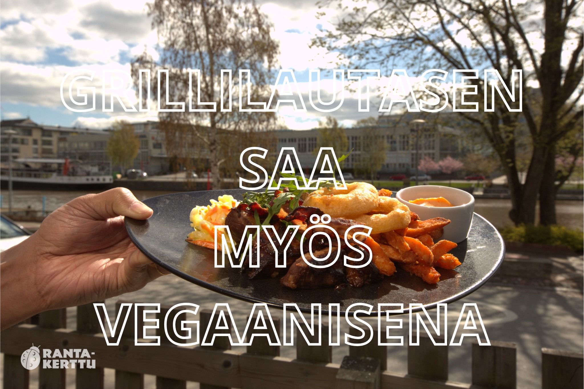 Me Rantakertussa tarjotaan valikoimaa mahdollisimman monelle. Meidän kaikki annokset saa valmistettua ilman gluteenia sisältäviä ainesosia ja annokset on myös veganisoitavissa.
Esimerkiks tätä grillilautasta saa myös vegemättönä!
#rantakerttu #ruokalista #kesämenu