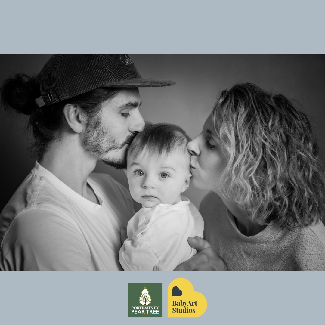 A gorgeous little child surrounded by so much love ?