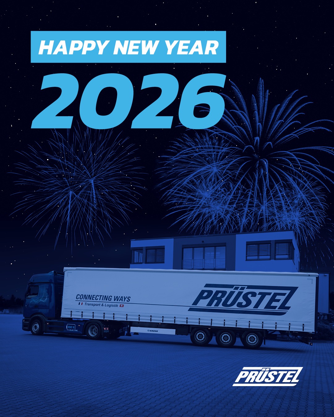 𝗙𝗿𝗼𝗵𝗲𝘀 𝗻𝗲𝘂𝗲𝘀 𝗝𝗮𝗵𝗿 🎊
Wir wünschen euch allen ein gesundes und erfolgreiches neues Jahr mit vielen spannenden Erlebnissen, Erfolgen und ganz viel Freude bei allen Aufgaben, die auf euch warten💙✨
2026 liegt wie eine freie Strecke vor uns und auch wir nehmen voll Fahrt in das neue Jahr auf, mit frischen Ideen an Bord und mit Rückenwind in Richtung der Weiterentwicklung.
#pruestel #logistics #frohesneuesjahr #spedition #newyear #lkw #keepontrucking