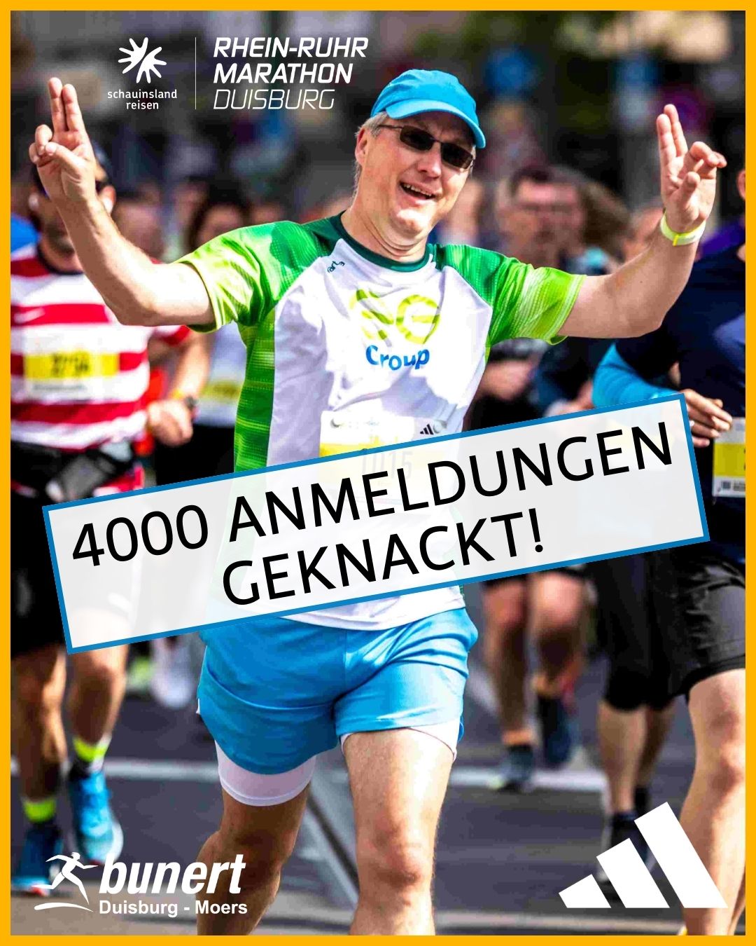 🔥 4000 Anmeldungen geknackt! 🔥Über 4000 Läuferinnen und Läufer stehen bereits an der St....