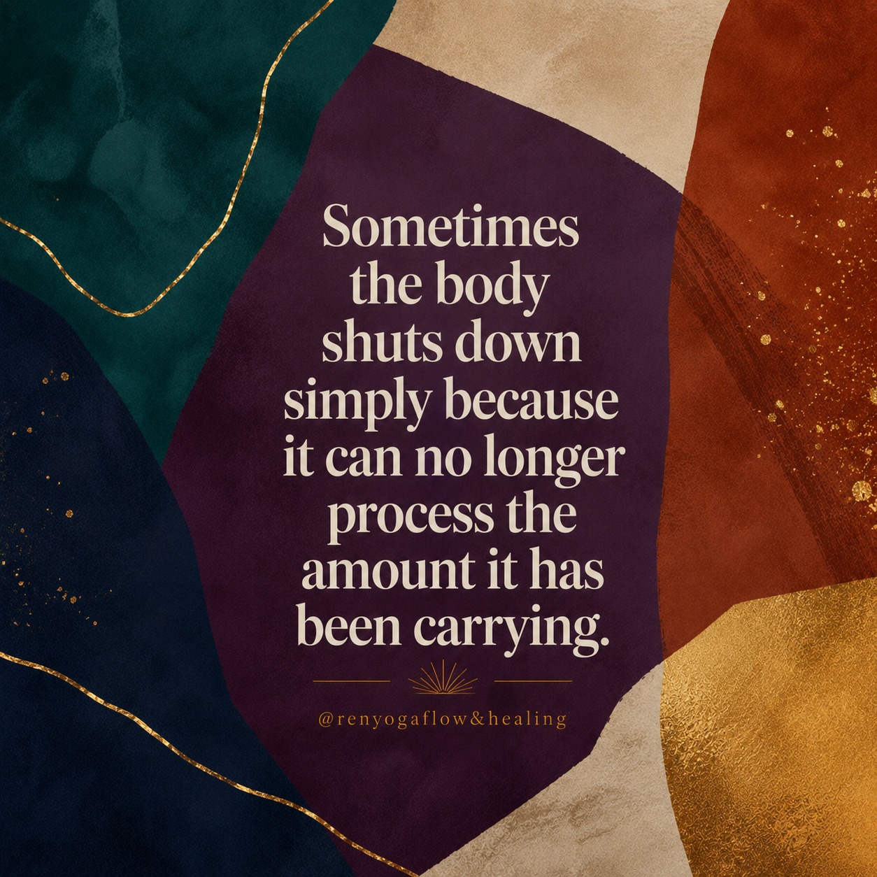humans need a quiet space.