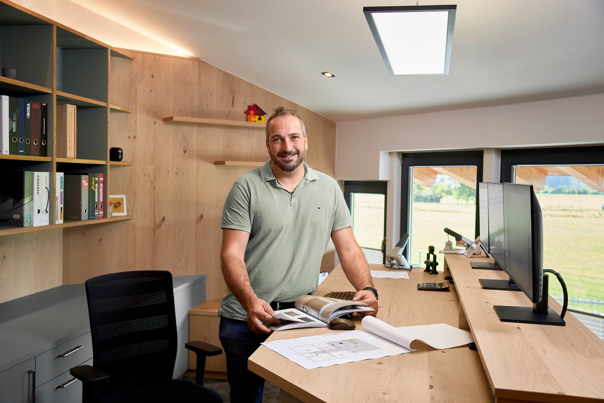 Funktionell und stylisch zugleich. Das neue Büro v…
