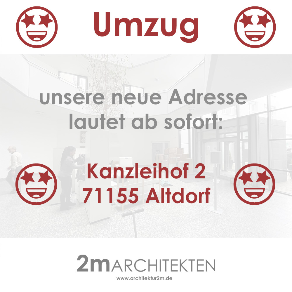 Ein aller-aller letztes Projekt stand bei uns noch letzte Wochen an. ?
Unser Umzug ins neue Büro!?????
Vielen Dank an unsere fleißigen Helfer für die tatkräftige Unterstützung! 
?unsere neue Adresse : Kanzleihof 2 in Altdorf!❤️
#2marchitekten #team2mA #architektur #architekturböblingen #architektböblingen #architekturbüro #wohnbau 
#hausbau #architekturfotografie #architecture #architecturelovers #realestate #baustelle #holzgerlingen #altdorfbeiböblingen #sindelfingen #boeblingen #schoenaich #stuttgart #realestatestuttgart #realestateinvesting #projektentwicklung #architektenhaus #archicad #archicaddesign