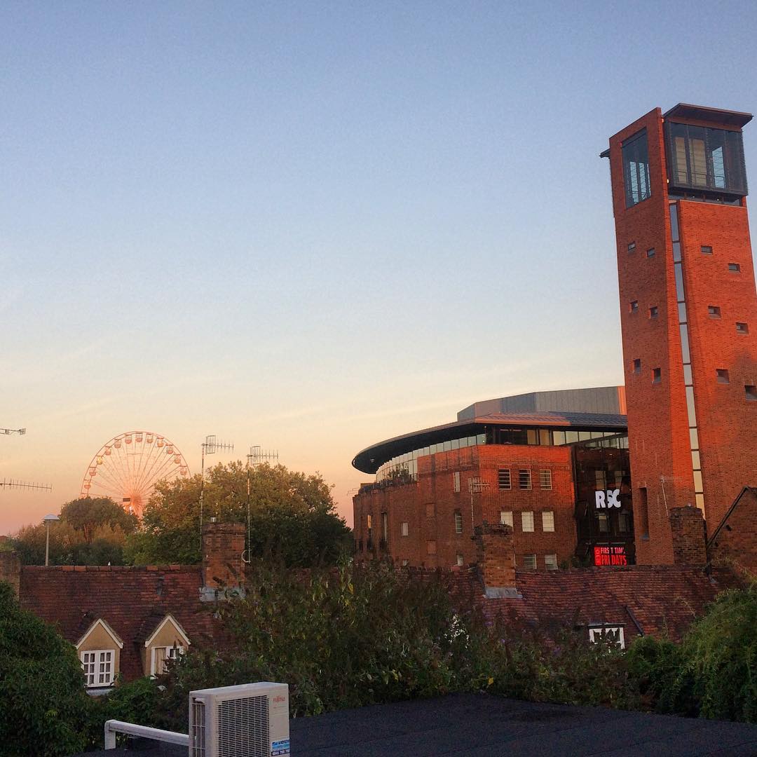 ‘the wheel is come full circle. I am here’ #stratforduponavon #rsc #kinglear #summerevening
