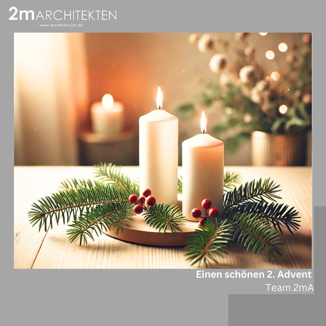 ?️?️?
Einen ruhigen, schönen 2.Adventssonntag wünscht das Team 2mA.
nicht mehr lange bis Weihnachten... so langsam wird´s Zeit Geschenke zu besorgen! ?
#2marchitekten #team2mA #architektur #architektboeblingen #architekturboeblingen #architektböblingen #architekturböblingen #wohnbau #architekturfotografie #architecture #architecturelovers #realestate #baustelle #holzgerlingen #altdorfbeiböblingen #sindelfingen #boeblingen #schoenaich #stuttgart #realestatestuttgart #realestateinvesting #projektentwicklung #architektenhaus #archicad #sanierung #hausbau
