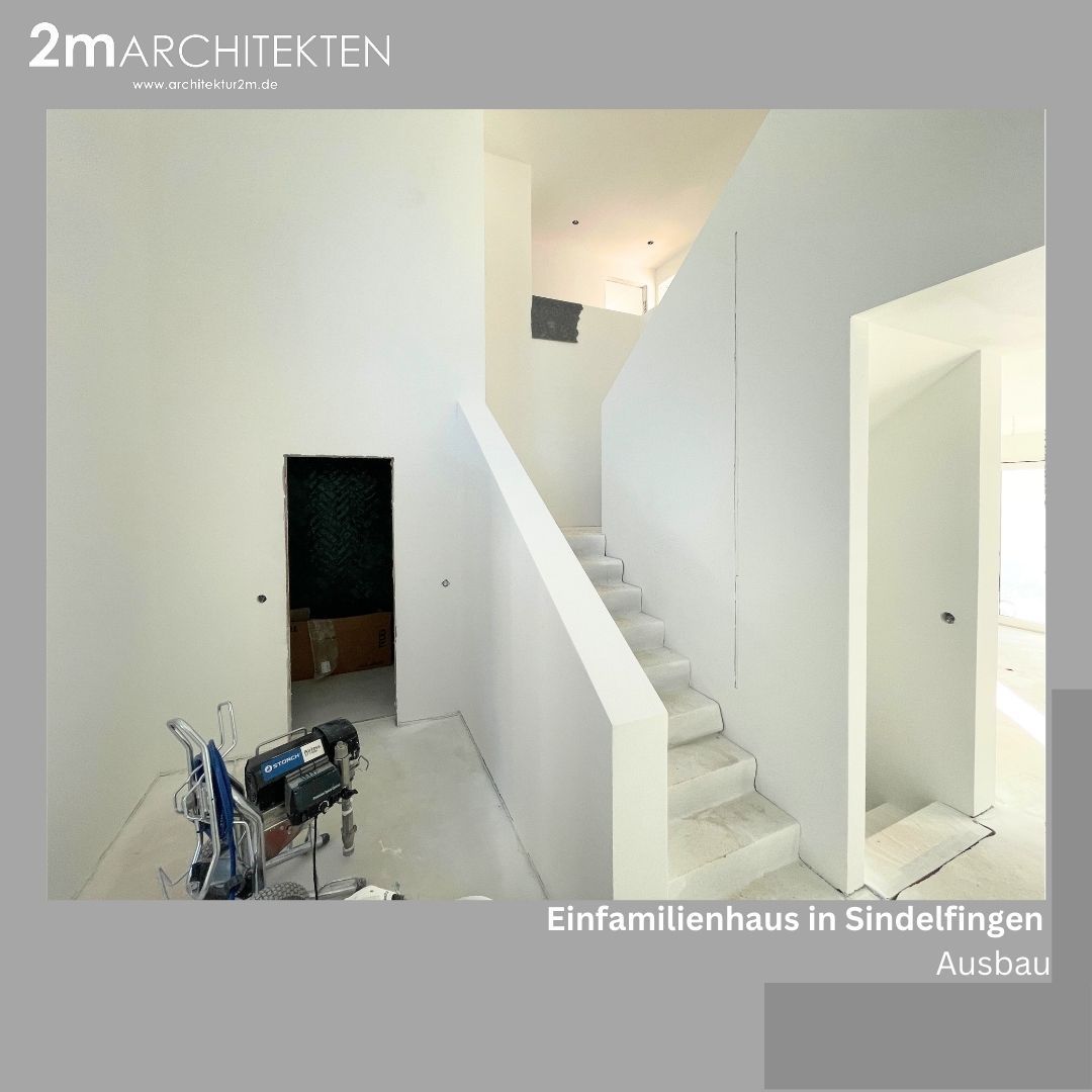 ? Einfamilienhaus in Sindelfingen 
Ein weiterer Blick in das große offene Treppenhaus, einmal vom Eingangsbereich aus und einmal aus dem 1.OG 
#2marchitekten #team2mA #architektur #architektboeblingen #architekturboeblingen #architektböblingen #architekturböblingen #wohnbau #architekturfotografie #architecture #architecturelovers #realestate #baustelle #holzgerlingen #altdorfbeiböblingen #sindelfingen #boeblingen #schoenaich #stuttgart #realestatestuttgart #realestateinvesting #projektentwicklung #architektenhaus #archicad #sanierung #hausbau