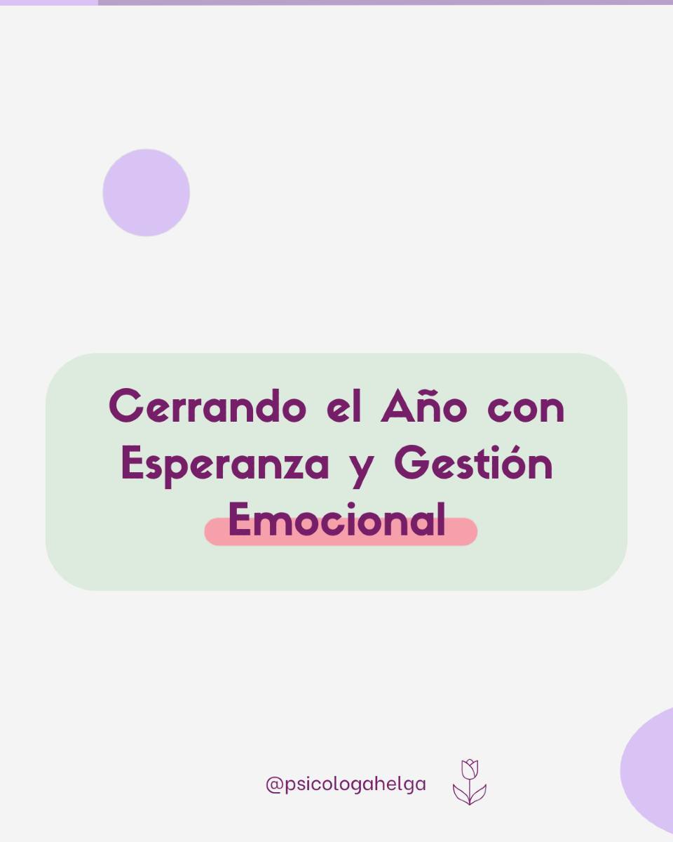 A medida que el año llega a su fin, nos encontramos reflexionando sobre el viaje que hemos recorrido. Ha sido un capítulo hecho de desafíos, resiliencia y, sobre todo, crecimiento.
Cada emoción vivida ha sido un paso más hacia nuestra fortaleza interior. En estos momentos de reflexión, podemos identificar aquellas pequeñas y grandes victorias que han dejado su huella.
Mientras nos preparamos para dar la bienvenida a un nuevo año, llevemos con nosotros las lecciones aprendidas, las conexiones fortalecidas y, sobre todo, un corazón lleno de gratitud y esperanza.
¿Qué enseñanzas o recuerdos te gustaría llevar contigo al 2025? Déjanos tu reflexión y juntos celebremos lo vivido y lo que está por venir. ?❤️