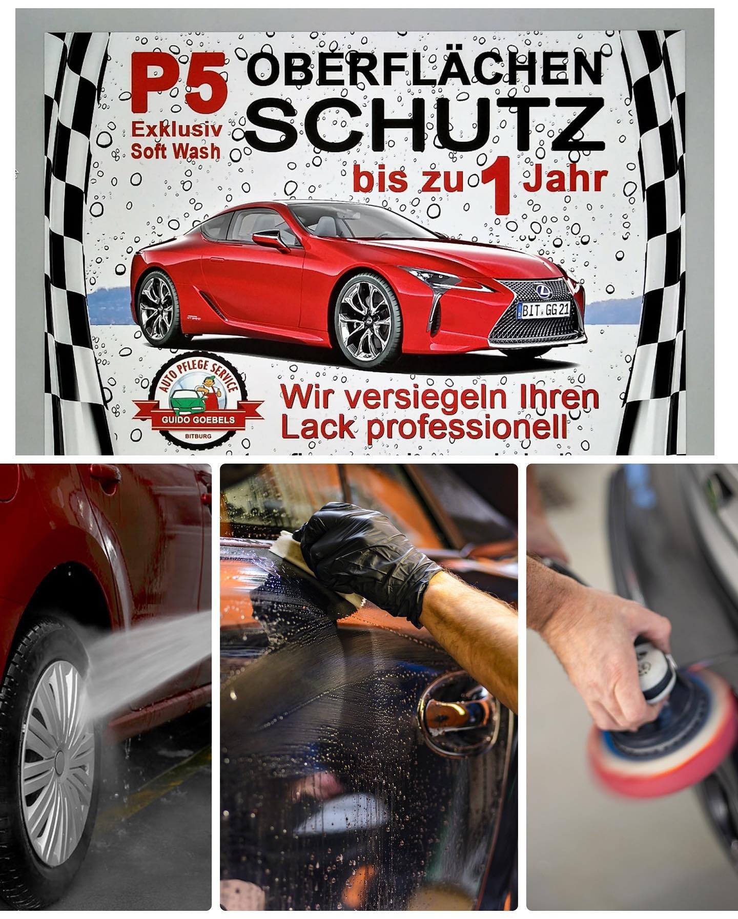 Lackpflege vor dem Winter, wir versiegeln ihren Lack professionell!
In unsere Waschstraße mit dem Waschprogramm P5. Ohne Termin, mit sofortige Oberflächenschutz mit Langzeitwirkung.
Oder sichern Sie sich einen Termin in unsere Fahrzeugaufbereitung. Von Polieren, versiegeln oder eine professionelle KERAMIKVERSIEGLUNG ab 500€. Wir beraten Sie gerne!
#lackpflege #aufbereitung #auto #wirliebenwaswirtun #professionelleautopflege #waschstraße