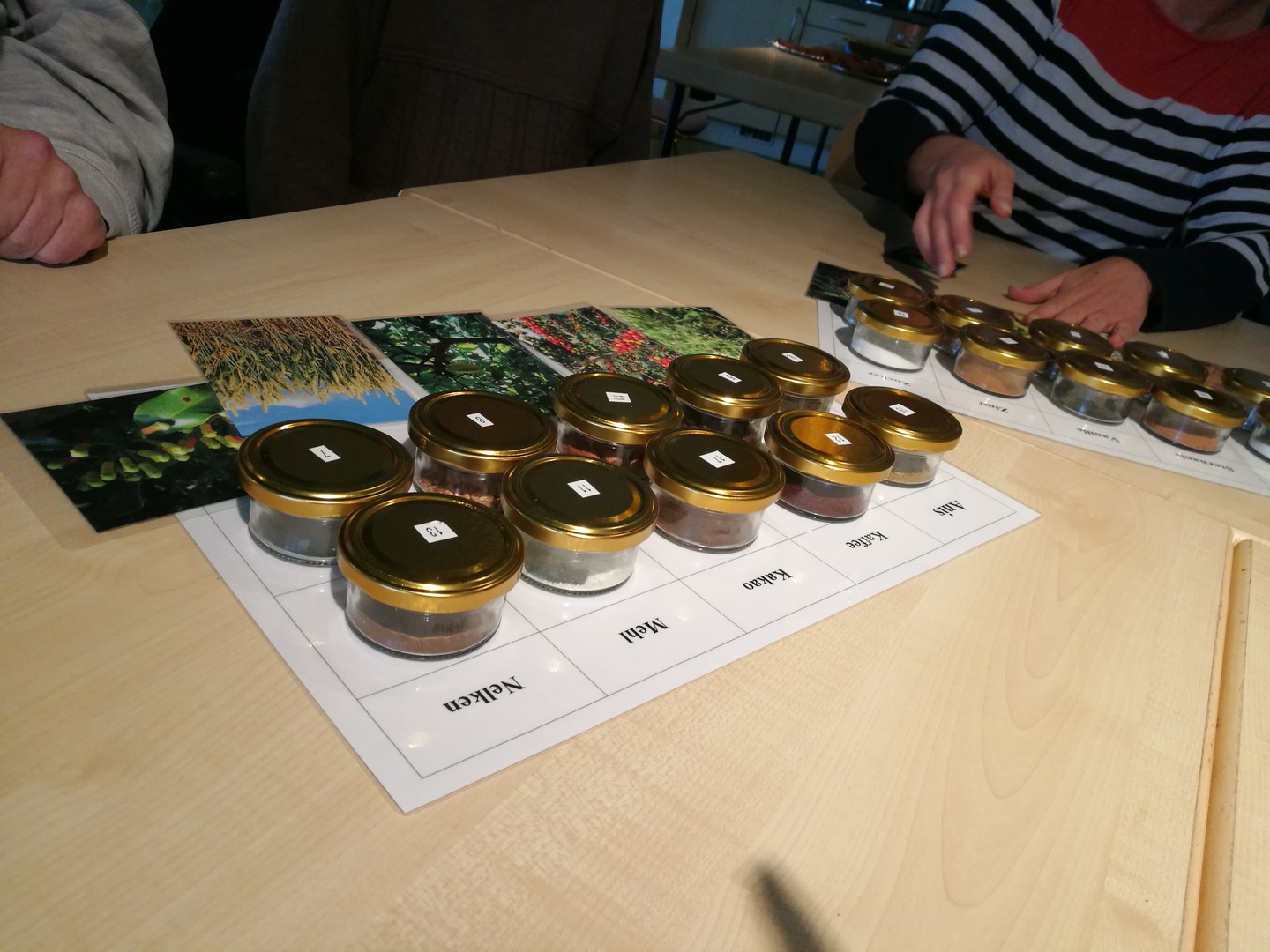 Throwback Thursday – Gewürze: Himmlisch aromatisch und weit gereist ?⛴✈
In der Weihnachtsbäckerei gehören sie einfach dazu – exotische Gewürze wie Zimt, Nelken und Anis. Leckere Zutaten wie Kakao oder Vanille finden wir das ganze Jahr über in Kuchen, auf dem Süßigkeitenteller oder in Gebäck. Aber wo kommen diese Leckereien eigentlich her und wie werden sie hergestellt? Mit diesen spannenden Fragen haben sich im letzten Winter die Schulklassen beschäftigt, die uns im Landschaftshaus besucht haben.
Zum Einstieg haben wir gemeinsam bei einem Gewürze-Quiz mit allen Sinnen herausgefunden, welche Gewürze sich in den Gläschen befinden. Die Zuordnung, wie die Pflanzen der Gewürze aussehen, ist übriges gar nicht so leicht, oder wisst ihr, dass Kaffee aus kleinen roten Beeren gewonnen wird? Auf der Suche nach der „Île de Bourbon“, den Molukken oder Ceylon wurde klar, dass Gewürze einen ganz schön weiten Weg auf sich nehmen und die Produktion wirklich aufwändig ist! Zum Glück gibt es auch mittlerweile im Supermarkt viele Fair Trade-Alternativen, deren Besonderheiten und Kennzeichnung wir zusammen erarbeitet haben.
Zum Abschluss des Vormittages haben wir mit den leckeren Gewürzen gebacken und gekocht. So konnten wir Aniswaffeln, Gewürz-Kakao, Gewürzkuchen, Schokoobst und leckeren Kinderpunsch genießen und alle Gewürze geschmacklich kennenlernen.
Unser Gewürzmodul startet erst wieder ab November. Habt ihr aber Lust, mit eurer Schulklasse zu kochen und dabei heimische Kräuter kennenzulernen? Seid ihr Schüler*in oder Lehrer*in einer 5. bis 9. Klasse? Dann ist unser Modul „Gundermann, Giersch & Co“ vielleicht etwas für euch! Mehr Infos findet ihr hier: https://www.agentur-kulturlandschaft.de/bildungsprogramme (URL kopieren und in Browser eingeben).
#bakbneregionalzentrum #gewürze #bne #17unziele #17sdgs #gundermann #heimischekräuter #bildungfürnachhaltigeentwicklung