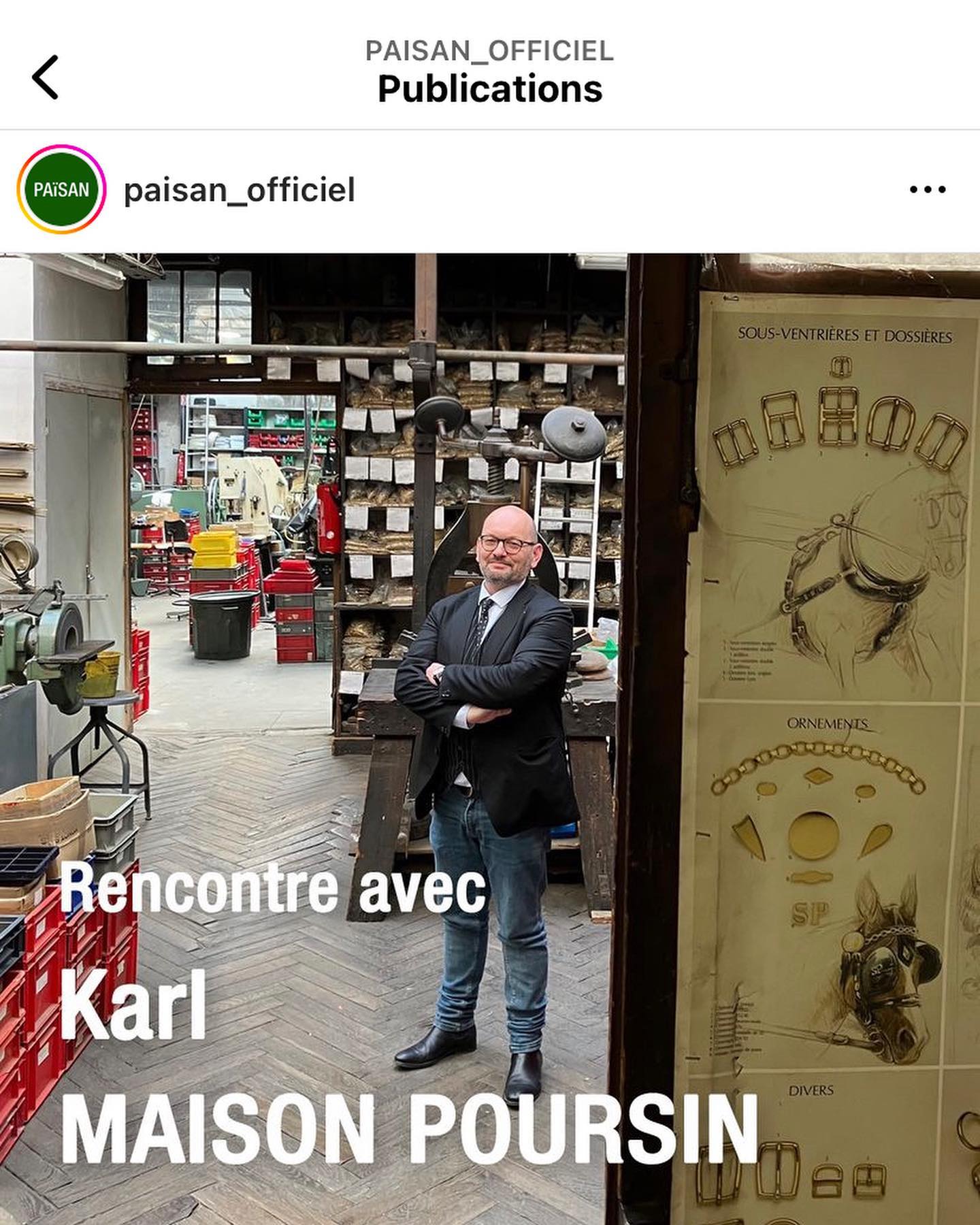 #maisonPoursin #Paisan Une jolie immersion dans le monde de Poursin. A lire, à visionner, à partager! Tout est dit…. Merci à Nicolas, merci à Païsan pour l’éthique et les memes valeurs que nous nous efforçons de défendre aussi #passionlaiton #païsan #poursin #madeinfrance??