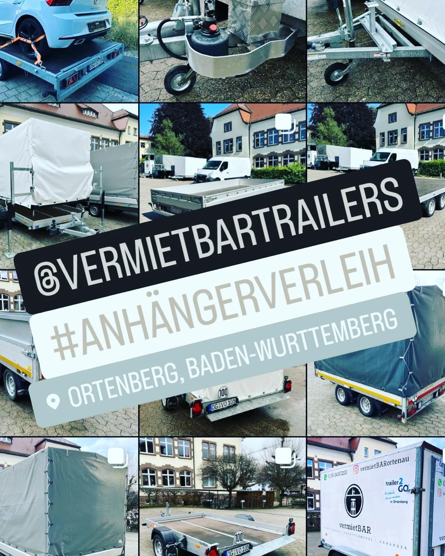 Information
Wir betreiben ab sofort für unseren Anhängerverleih eine separate Seite.
Schau doch mal vorbei und bleibe auf dem neusten Stand.
#anhängervermietung #anhängerverleih #vermietbar #ortenberg #ortenau #ortenaukreis