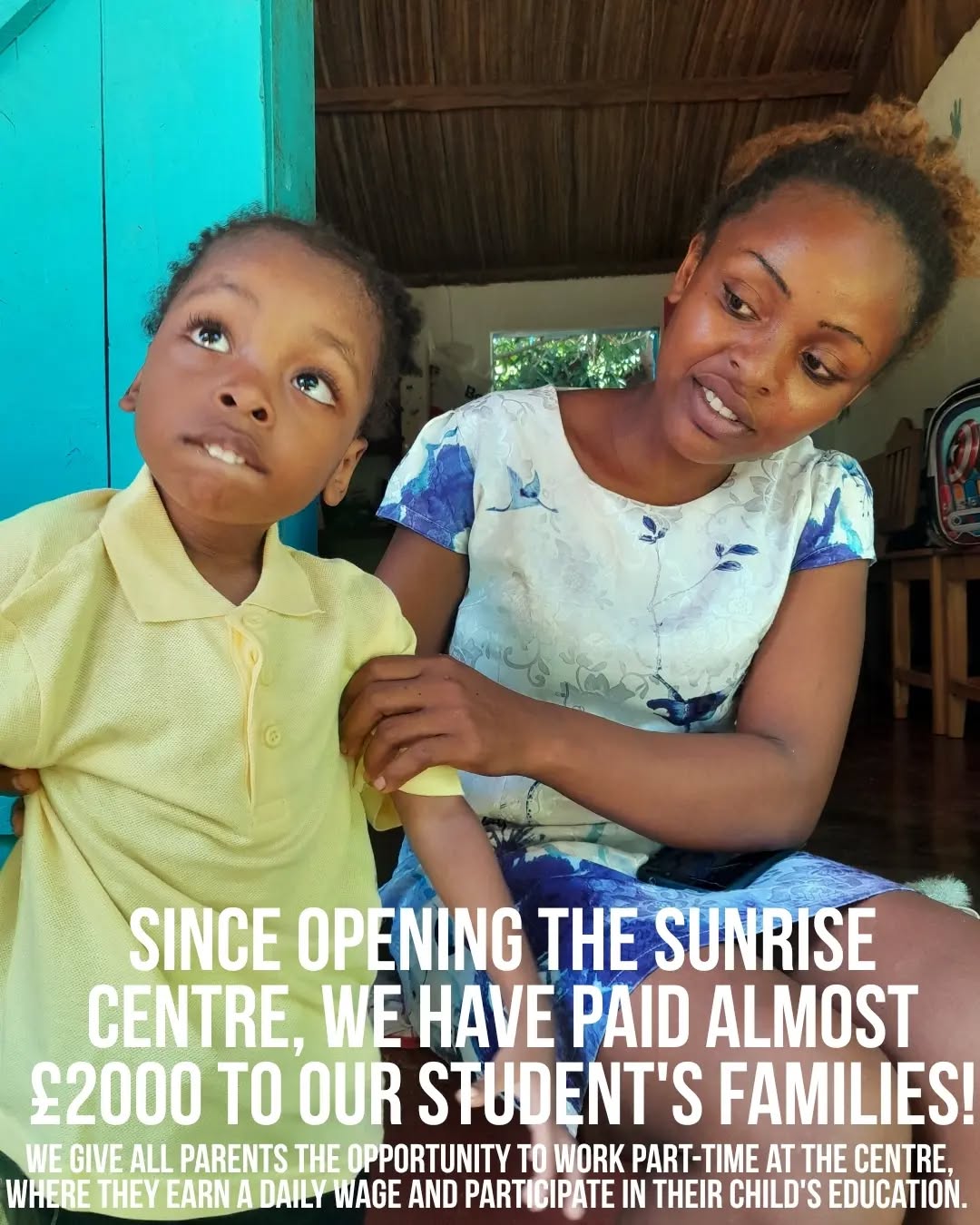 Before opening the Sunrise Centre, we realised something...
Due to no schools or support facilities being available, many parents were not able to search for work. Instead, they needed to stay at home to support their child.
With no work, no support programs & no income, many families of those with disabilities were living in worse conditions than other members in their communities.
When the Sunrise Centre opened, we wanted to solve this...
So, we decided to give all parents the opportunity to work at the centre. To earn a daily salary for providing student care, preparing daily meals, and helping to keep the centre running smoothly. At the same time, they could see how we provided education to students and repeat at home when necessary!
But this was also helpful for the centre too...
Nobody knows the student better than their parent, this helped everyone feel more at ease when we first got started. Also, with parents working at the centre, everyone is on the same page, and it often feels like a big family.
The Sunrise Centre and all of the other projects we run are 100% funded by donations!
Thank you to all of our donors who keep this project alive.
And if you're looking to donate to the Sunrise Centre, reach out to us or check the link in bio.
#Madagascar #nosybe #madagascar?? #nosyiranja #education #disabilityawareness #seneducation #nonprofitorganization #labcharity