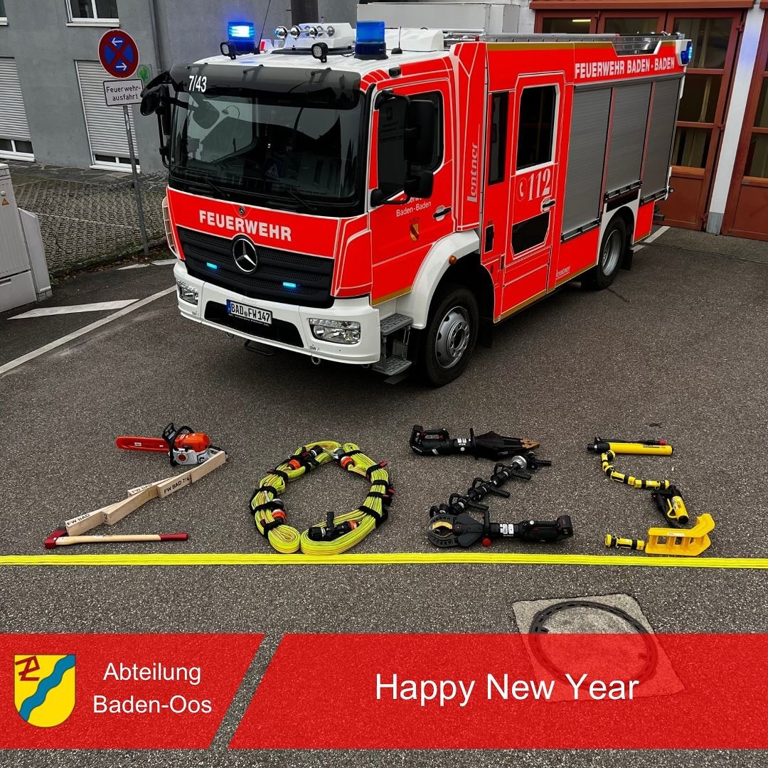 Wir wünschen euch ein gesundes neues Jahr! ??
✨ Danke für eure Unterstützung!
2024 war ein Jahr voller Herausforderungen, aber auch voller Teamgeist und Zusammenhalt. Wir freuen uns darauf, auch im neuen Jahr für euch da zu sein ?
Eure Ooser Feuerwehr ?
#Neujahr2025 #Feuerwehr #GemeinsamSicher #Danke