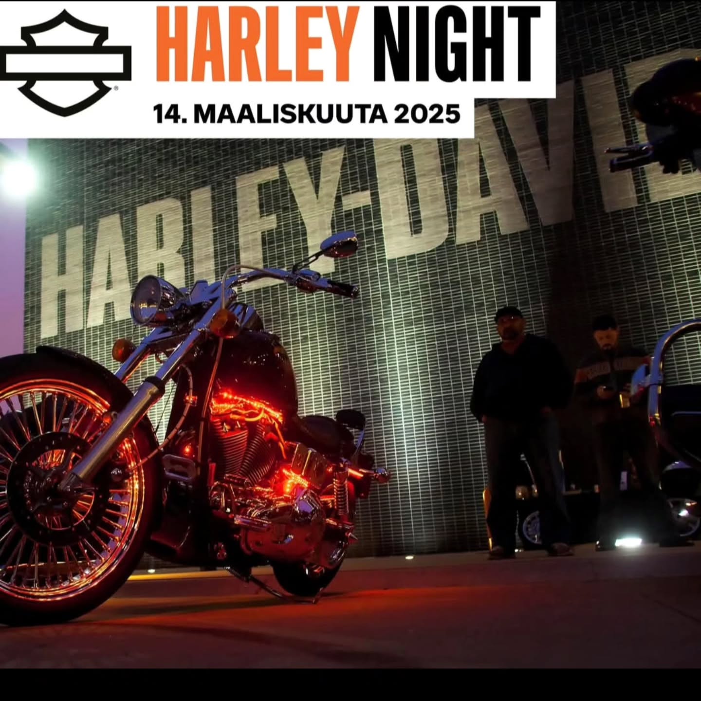Kalenteriin merkintä! 14.3.2025 H-D Tampereella tapahtuu. Lisätietoja tulossa, pysykää kuulolla. #harleydavidson #harleydavidsontampere #harleynight
#hdnightTampere