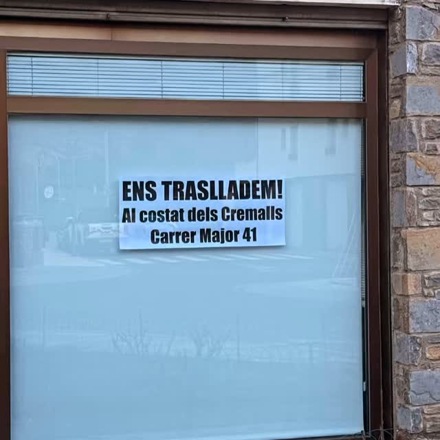 ADÉU ROTONDA!
HOLA CARRER MAJOR!
Trasllat acabat!
Ja pots venir al Carrer Major, 41!
?????❤️???
#pallarssobirà #pallarsjussà #altpirineuiaran #nautaran #valdaran #altàneu #esterridàneu #vallsdàneu #llavorsí #rialp #alins #baqueiraberet #espot #portainé #sort #lapobladesegur #tremp #gerridelasal #valldecardós #vallfarrera #salardú #vielha #tredos #arties #dissenygràfic #copisteria #impremta #serigrafia #retolació #merchandising