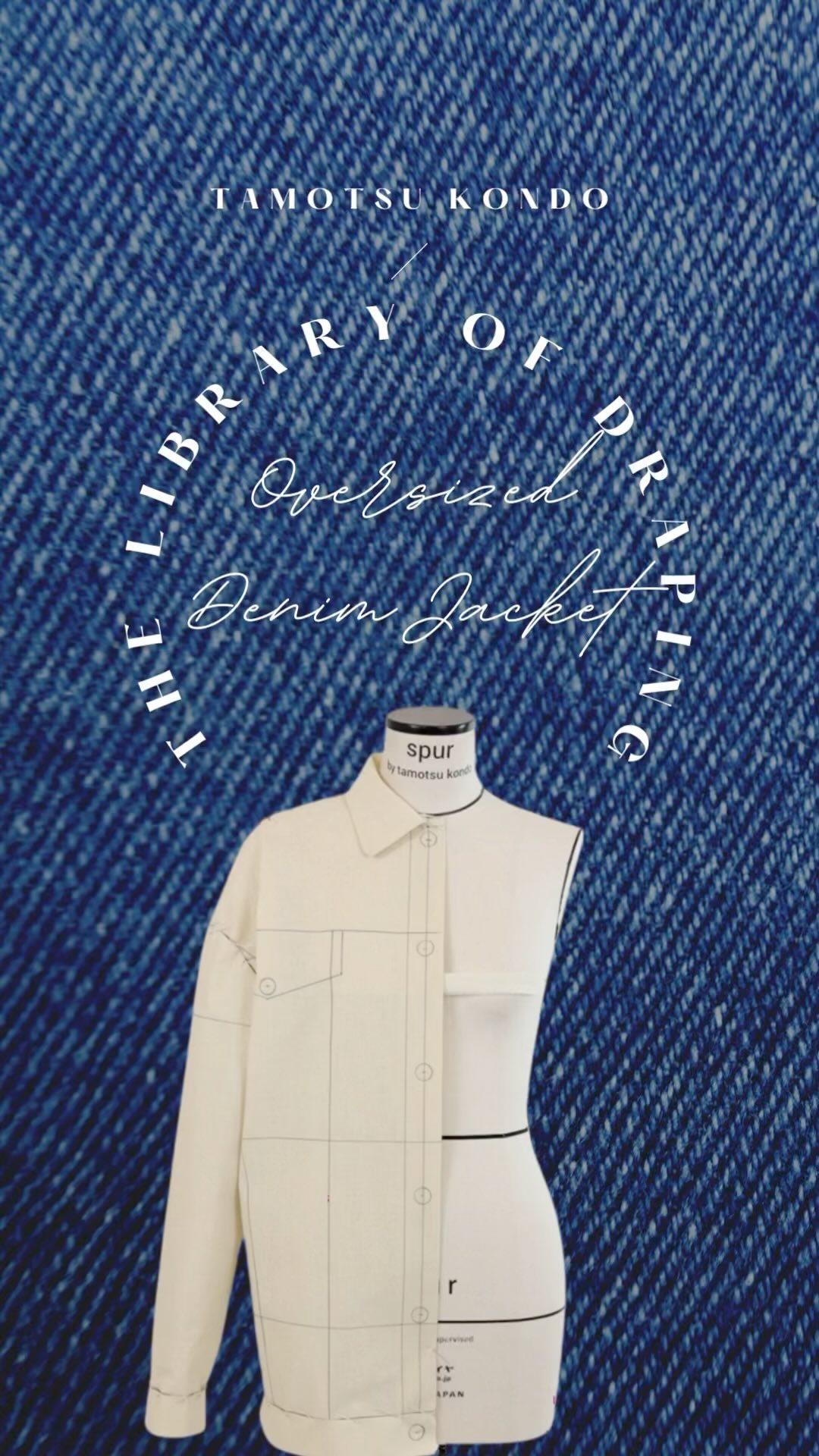 Oversized denim jacket draping tutorial ?
The denim jacket you know was born in the 1930s. The design of modern denim jackets hasn't changed much compared to those days. The function and design of the jacket would have been completed that much. This time, I tried to make the silhouette quite large while keeping the details of the denim jacket.
Go to the bio link to see the whole tutorial on YouTube “The Library of Draping” and drape your own denim jacket!
#denim #denimjacket #jeanjacket #tutorial #oversized #draping #drapingtutorial #spurdressform #tamotsukondo #thelibraryofdraping #patternmaking #dressform #tailorsdummy