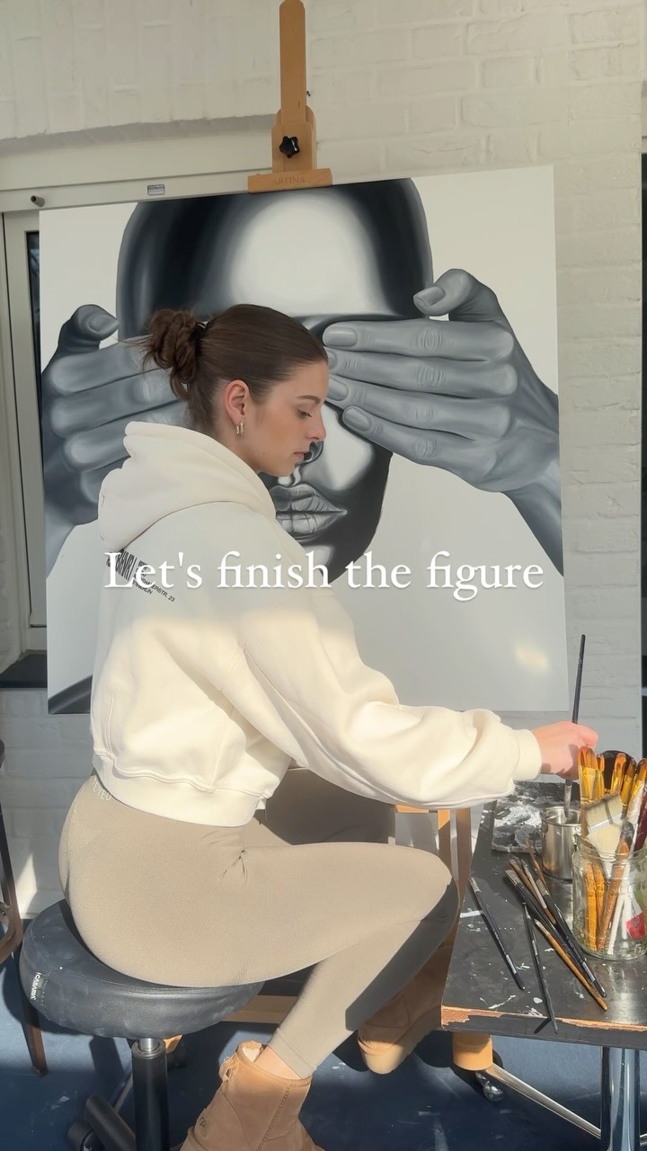 I loved painting this ???