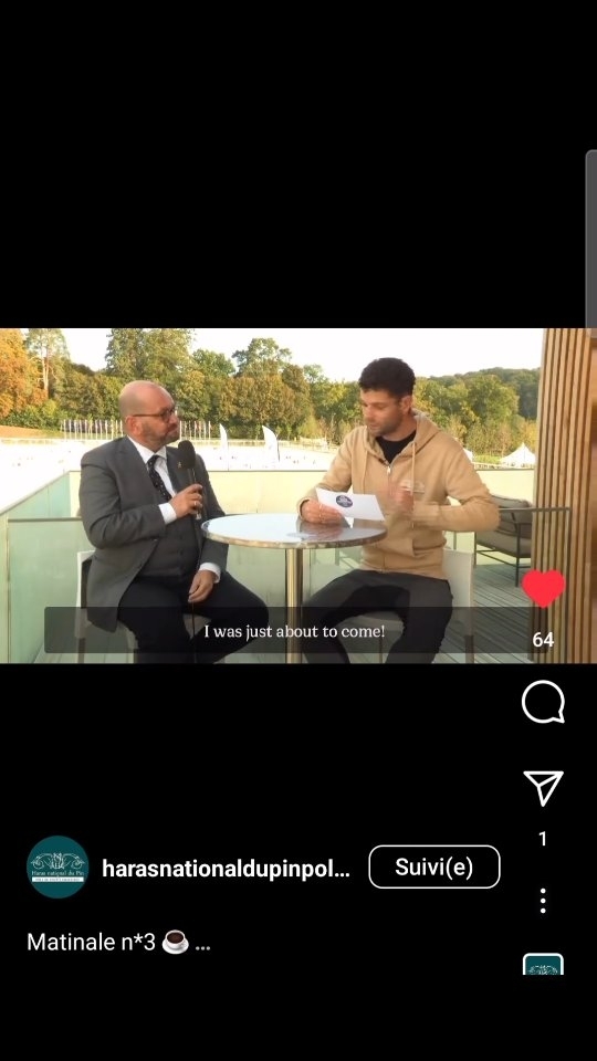 Maison Poursin, partenaire titre du championnat et évènements équestres au @harasnationaldupin ?
Histoire, patrimoine, attelage, tradition et élégance ??
Un savoir-faire de prestige qui a traversé les siècles.
Spécialisée dés son origine pour la sellerie et les harnais d'attelage.
? Karl Lemaire dirigeant de la Maison Poursin
#maisonpoursinsince1830 #fabricantfrançais #madeinfrance?? #harasnationaldupin #attelage #tradition #patrimoinefrancais #patrimoinevivantfrançais #passionlaiton #poursin #equestre #cheval #harnais #drivinghorse #drivingworldchampionship #driving #fei #feidriving