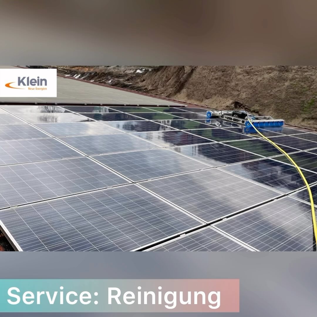 Du wäscht dein Auto, putzt deine Fenster, aber deine Photovoltaik-Anlage, mit der du autark sein oder sogar Geld verdienen willst, reinigt nur der Regen? ????️
☀️Wir, bieten dir den perfekten Service für die Reinigung, deiner PV-Anlage und in diesem kleinen Video, siehst du bloß einen, unserer tollen Helfer @sunbotics
Denn die natürliche Selbstreinigung durch Regen und Wind, ist leider nicht ausreichend für eine langfristige und effiziente Energiegewinnung. Verschiedene Arten der Verschmutzung führen nach einiger Zeit zu einem Minderertrag zwischen 10-40%.
Mehr dazu, erfährst du bei uns auf der Seite.☀️
https://www.kleinneueenergien.de/reinigung.html
Bei Fragen, stehen wir dir auch gerne telefonisch zur Verfügung ☀️
☎️ 05258 1570
? info@kleinneueenergien.de