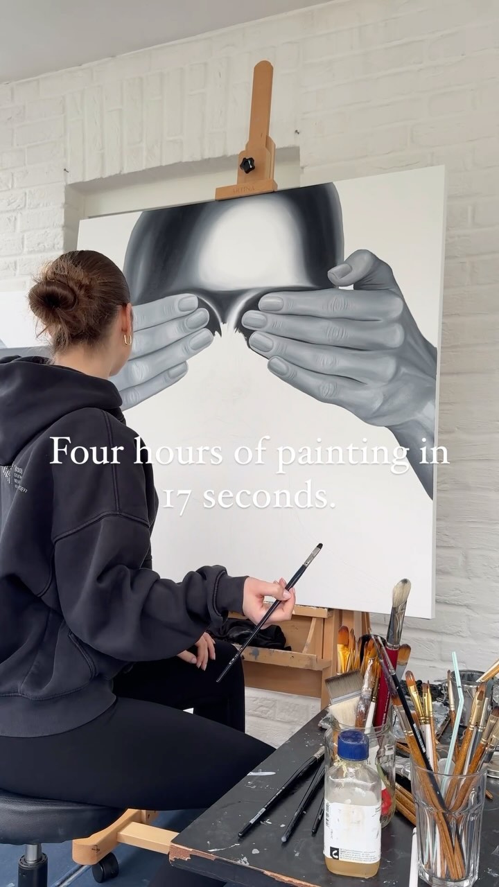 I am having way too much fun painting this ??♀️