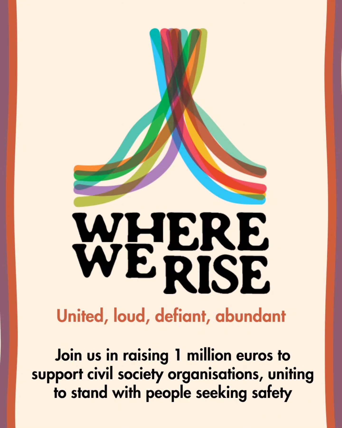 Hello friends, as you have probably heard, we and many others are in a bad financial situation. The European Union is getting stricter day by day and donor funds are drying up, while our costs remain the same. We have teamed up with other grassroots organizations to launch this fundraiser and hope it inspires you to leave a donation so we and many others can continue working #wherewerise