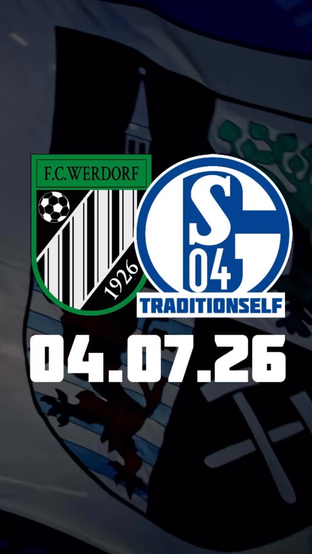 ??ü?? ???! ??? ???????? ??????. ?⚒️⚪️
•
Wir freuen uns sehr, euch bekannt geben zu dürfen, dass die Traditionself des @s04 am 04.07.2026 bei uns in Werdorf zu Gast sein wird. ?
•
SAVE THE DATE ?️
•
•
#fc1926werdorf #fcw #fcwerdorf #werdorf
#schalke #traditionself #glückauf #schalke04
#vorfreude #savethedate #jubiläumsjahr