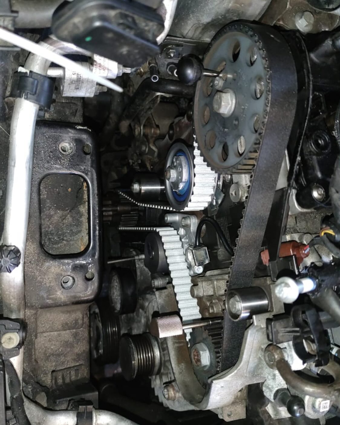 #zahnriemenwechsel #zahnriemen #vwgolf #volkswagen #vw #motor #diesel #wasserpumpe #timingbelt