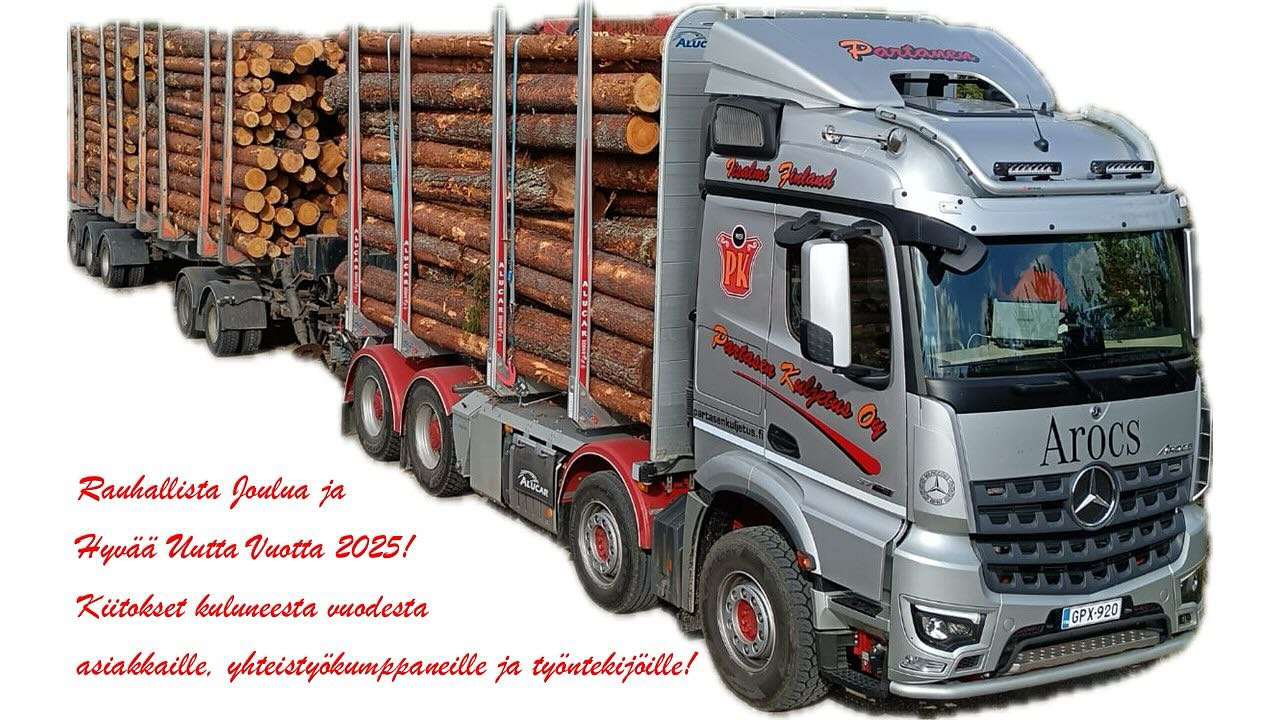 Ho Ho Ho Hyvää Joulua Kaikille ja
Onnea Vuoteen 2025!
#merrychristmas #joulu2024 #partasenkuljetusoy