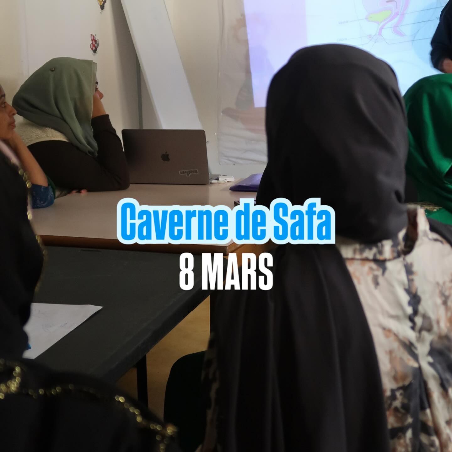 ✨ Pour ce 8 mars, la Caverne de Safa est allée à la rencontre des femmes du CHU du 20e, de l’Armée du Salut.
? Ensemble, nous avons échangé et animé des ateliers autour du corps de la femme : l’utérus, la ménopause, la prévention des cancers du col de l’utérus et du sein…
? Un moment d’écoute, de partage et de sensibilisation, clôturé par un ftour entre nous toutes.
#JournéeDesDroitsDesFemmes #PréventionSanté #lacavernedesafa
