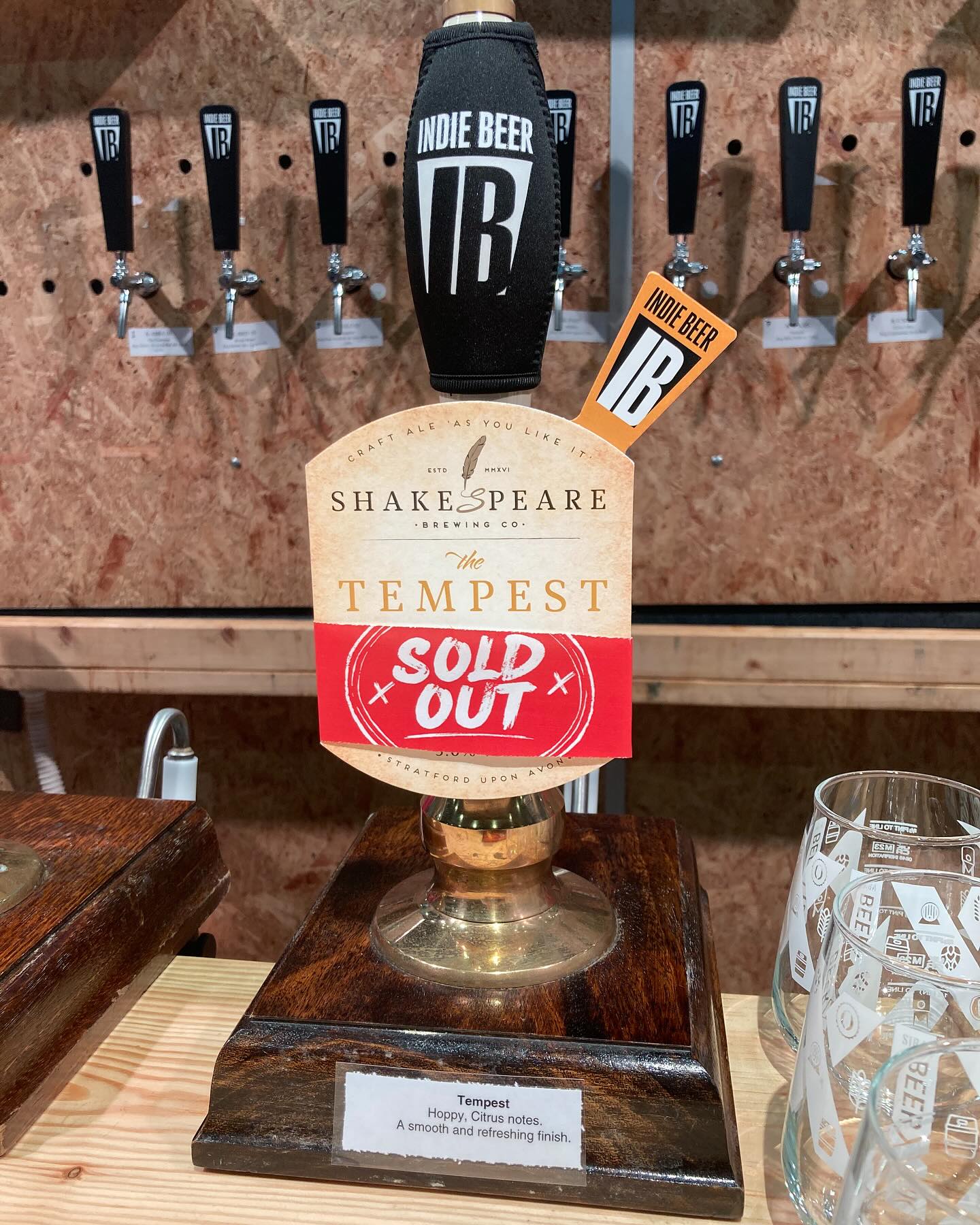 When you rush to Liverpool and your cask is one of the first to sell out ?#peopleschoice #goldmedalwinner #indiebeer