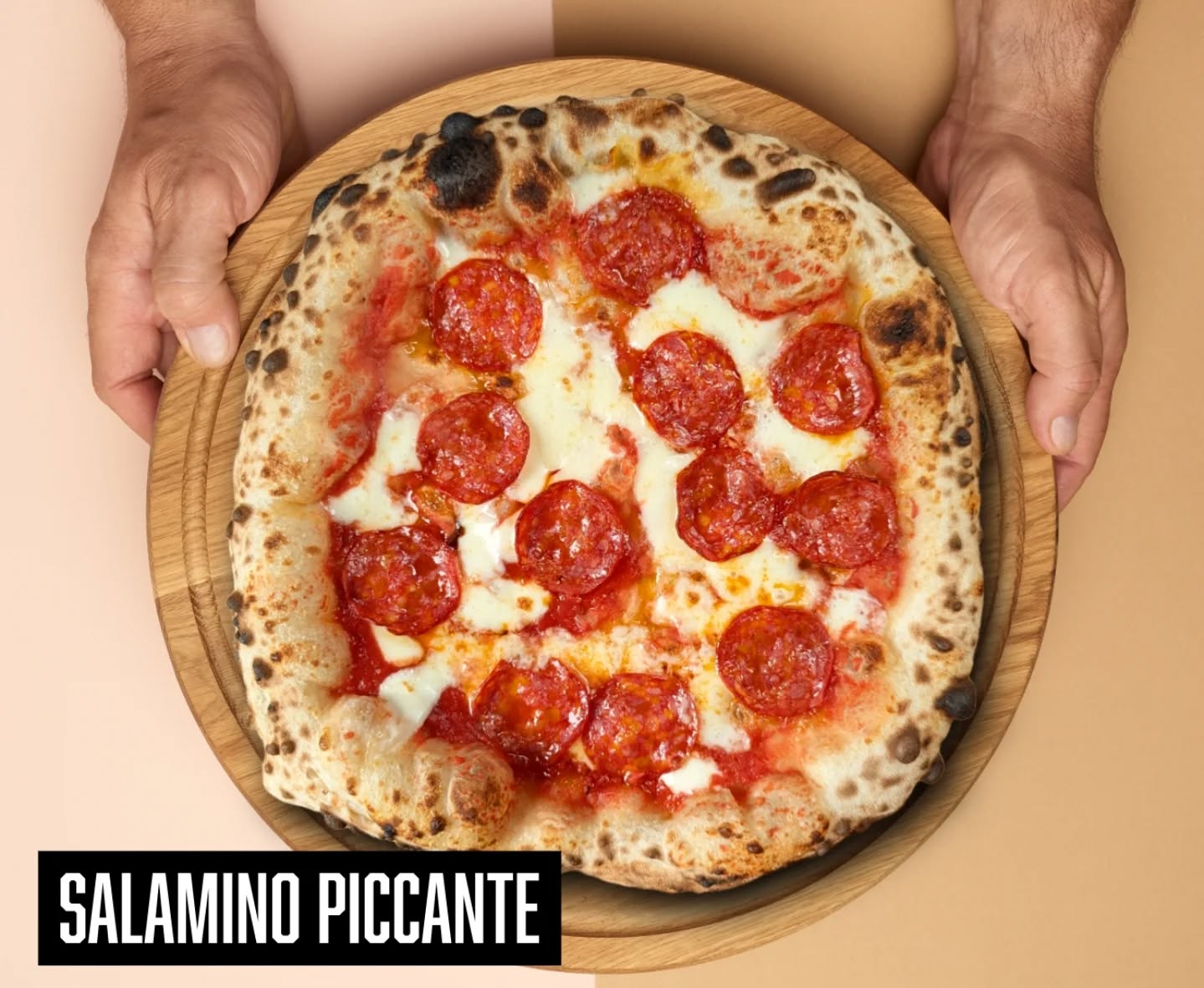 Pizza Salamino Piccante www.lucapizza.de #lucapizz…