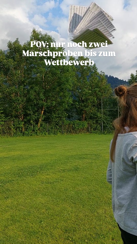 ✔️ Schuhe an – Bodencheck❌️ Marschbuch? Können wir auswendig❌️ Marschgabel? Ohne ....