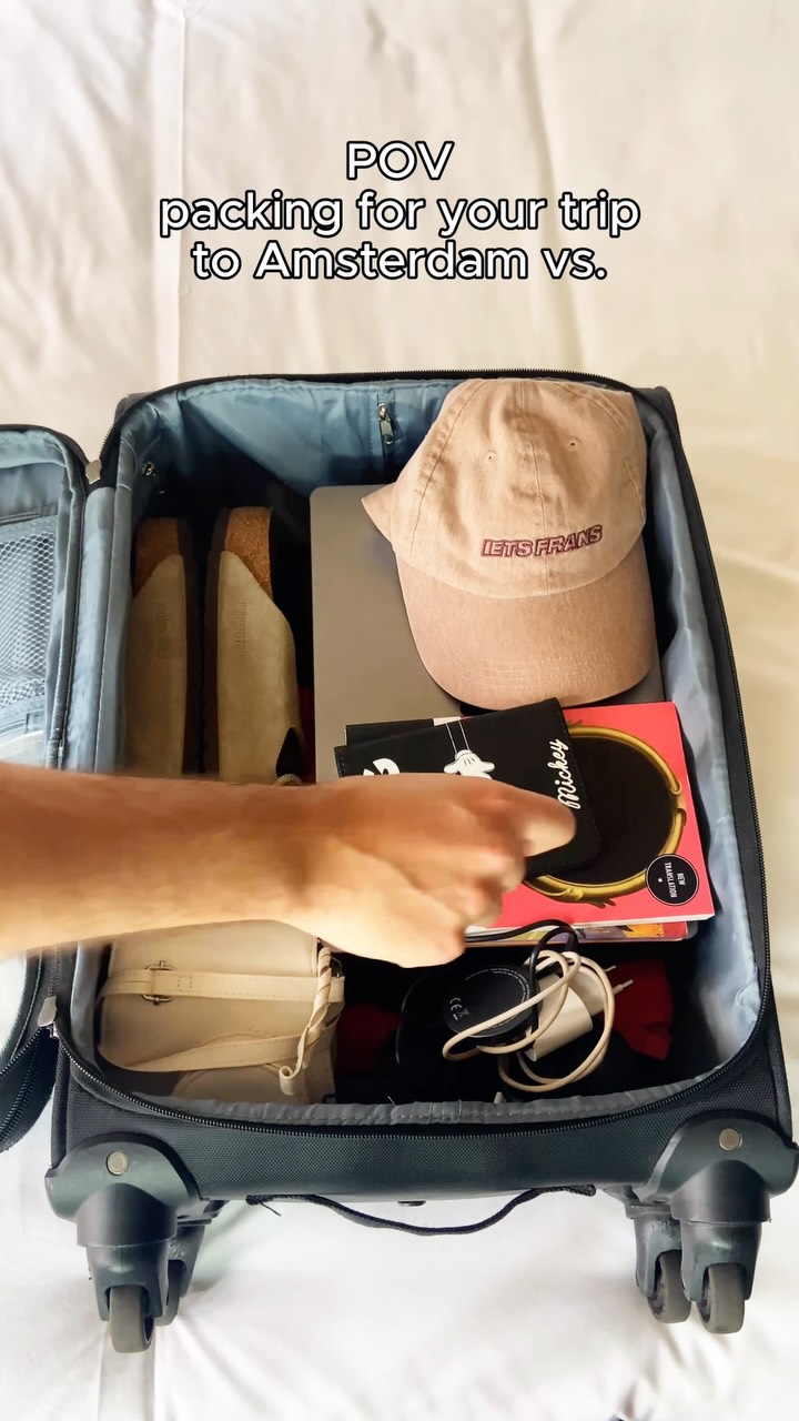 Just a few souvenirs… and suddenly I need extra luggage ????
#FlorianHotel #AmsterdamVibes #PackedWithLove #DutchDelights #StroopwafelsOnBoard #TulipTakeover #ClogCollector #HotelAddict #FlorianEssentials #SustainableStay #TravelHumor #SouvenirHaul #POVpacking #LeavingAmsterdam #TravelInStyle #Wanderlust #NetherlandsTrip #TooMuchIsNeverEnough