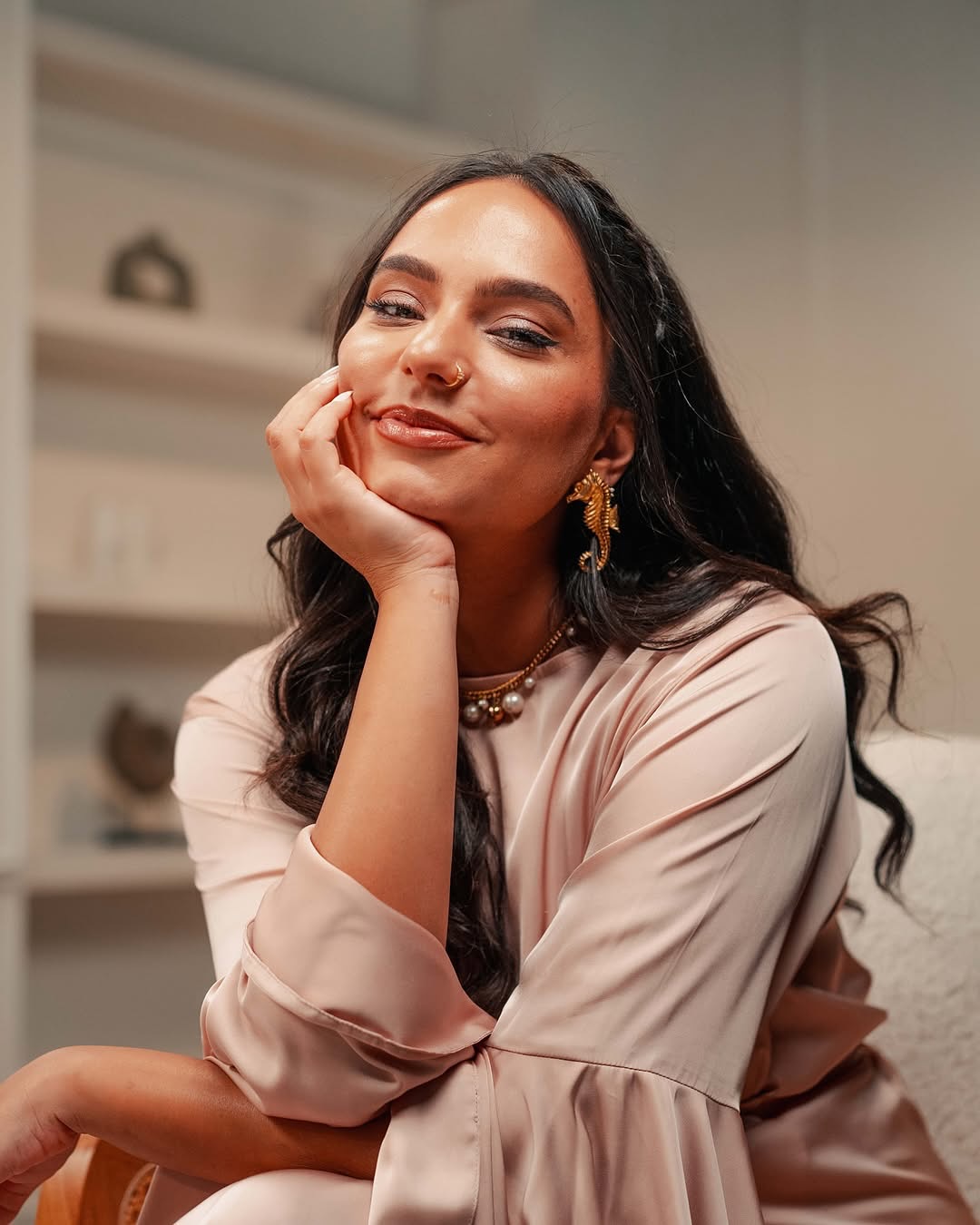 Our signature Multi-Wrap dress worn by @flywithhaifa ?