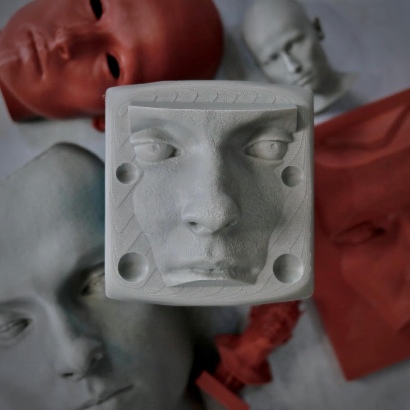 One of our customers, Siso pushing the boundaries with his 3D printing! 🙌 He’s been using our filament to create some seriously awesome projects—everything from snap molds to sculptures and scans using @revopoint scanners. The details are next level!
For this project, he used PolyMaker PolyTerra PLA in Fossil Grey @polymaker_3d and it turned out amazing. 🔥Check his work out on his page @iamsisog 
If you’re ready to bring your own ideas to life, drop us a message or give the office a call - we’re always happy to help!
