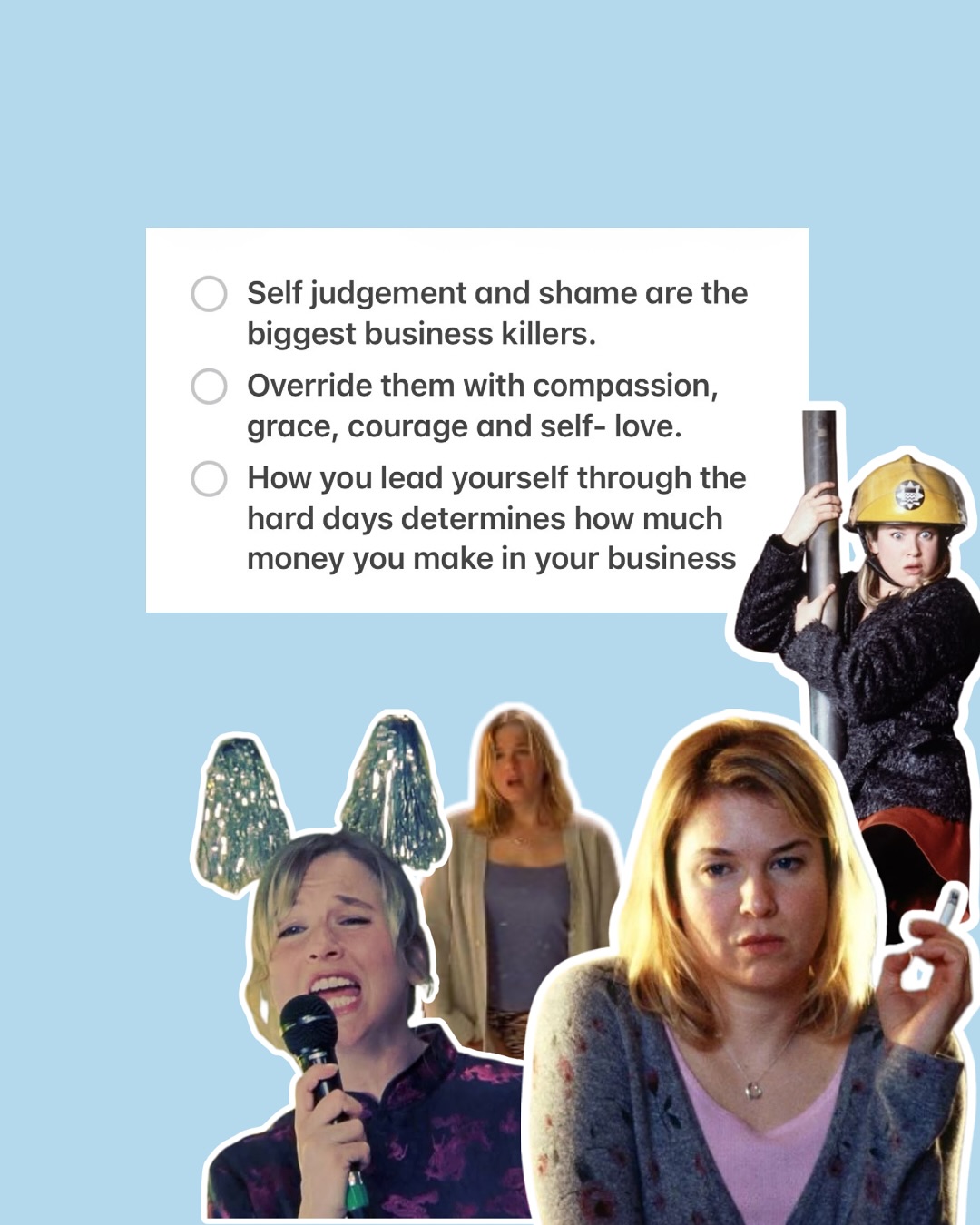 After almost 14 years in business, here’s what I know, the wobbles and confidence dips don’t go away 😳
No matter how many years you’ve been in business or how much money you make.
It’s all about how you lead yourself through it, is what separates a struggling business from a thriving one. 🦄🥳
⛽️Turn the frustration into fuel and move.
✨Forgive yourself, remember who TF you are.
😎Stop looking left and right and keep focused.
That’s why I focus so much with my clients on mindset, boundaries and clear content because confidence comes from structure and clarity not just hope and the latest hacks.
How you lead yourself through the hard days determines how much money you make in your business.
#businessconfidence #onlinebusinessowner #womeninbusiness #businessmindset