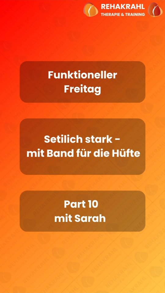 Funktioneller Freitag ?
Heute gibt’s wieder ein frisches Video mit einer simplen, aber effektiven Übung für mehr Kraft und Stabilität im Alltag! ?
Heutige Übung: Abduktion mit Terraband im Stand
Mit dieser Übung trainierst du vor allem die seitliche Hüft- bzw. Pomuskulatur (Gluteus medius und Gluteus minimus) – das verbessert die Stabilität im Becken, die Kontrolle beim Gehen und Laufen sowie die allgemeine Standfestigkeit.
✅ Warum ist das wichtig?
Eine starke Hüftabduktoren-Muskulatur stabilisiert Becken und Knie:
Hilft beim Treppensteigen, Gehen, Stehen auf einem Bein
Beugt Hüft- und Rückenproblemen vor
Verbessert Gleichgewicht und allgemeine Bewegungsqualität
? Also dranbleiben – für mehr Stabilität, Kraft und Sicherheit im Alltag.
#fitness #gesundheit #rücken
