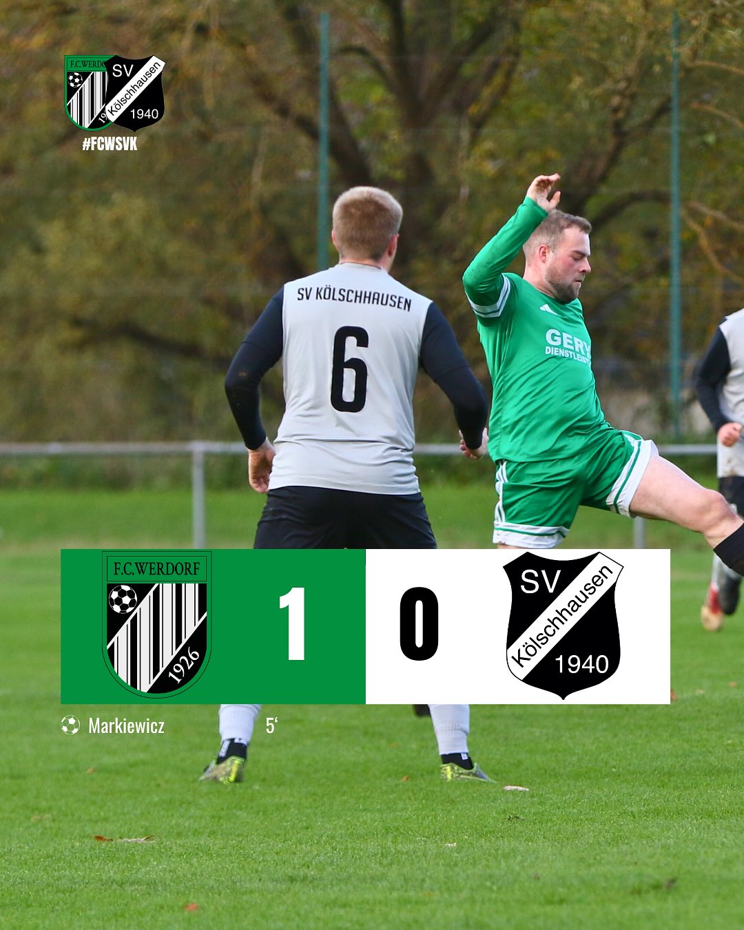 Abpfiff!?
•
Was für ein Kampf unserer Jungs. Im Topduell gegen Kölschhausen gewinnt man mit 1:0!
•
•
#fc1926werdorf #fcwerdorf #fcw #seit1926 #kreisliga #kreisligafussball #kreisligaromantik #fussball