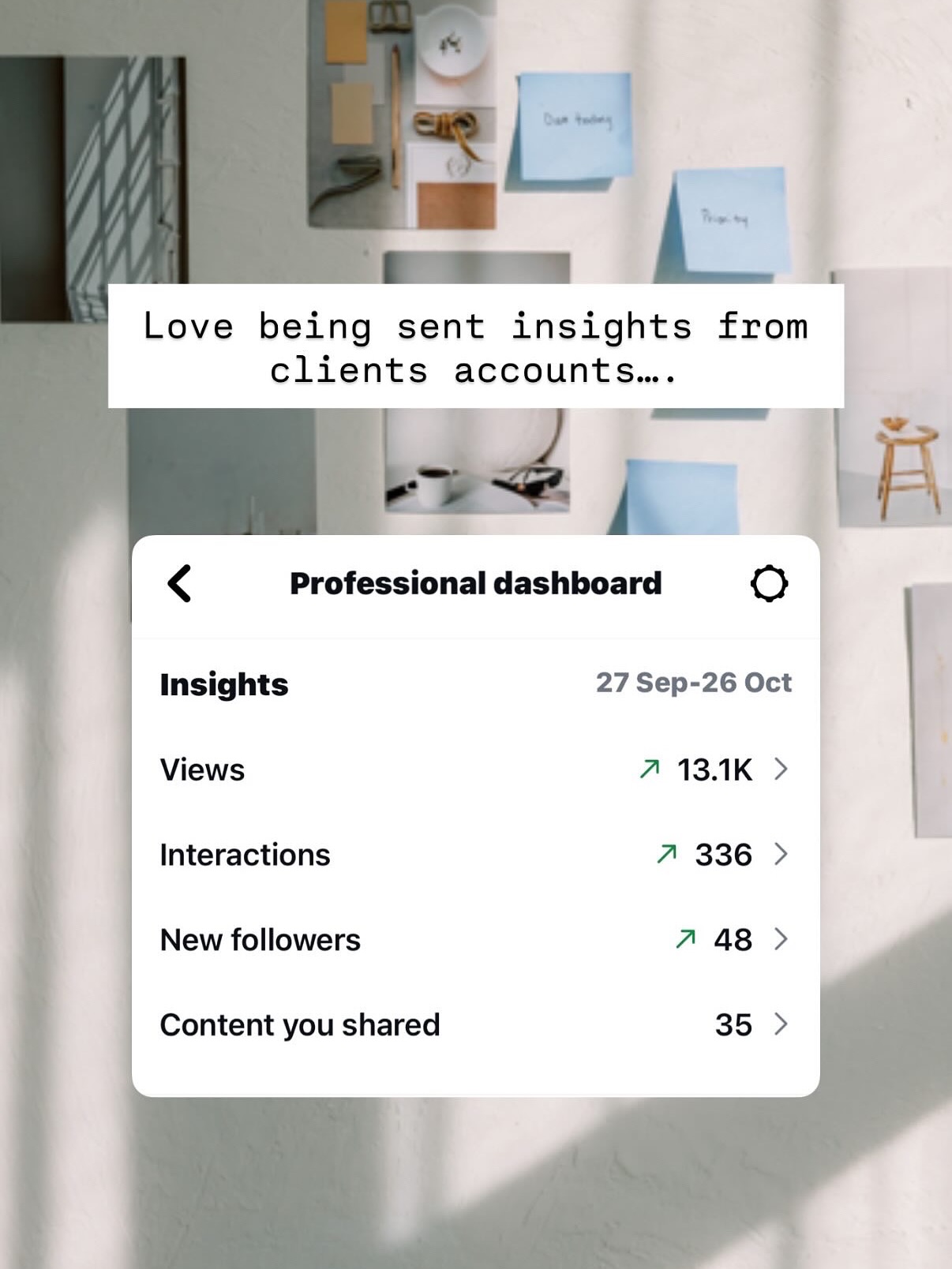 I’ve been saying it for years…
You don’t need to chase trends, post every day, or try the latest “content hack.”
You need content that speaks directly to your dream clients.
Content that feels like you.
Content that works even when you’re not online.
This client tried all the things before we worked together:
Daily posting, trends, hacks, templates…
“be louder, be everywhere” advice.
And still felt like something wasn’t clicking.
After just a couple of sessions, they messaged me saying:
“You made me feel like I could do social media in a way that felt right for me and suddenly it’s so easy. But it’s also so much deeper than that.”
And now?
✨ Consistent enquiries
🦄 Clients finding them
🏆 Posting once a week and still winning
If you’re ready to cut the noise and finally market your business in a way that feels aligned, effective and sustainable, I’m taking on 2 new 1:1 consulting clients.
DM me “CONSULT” and let’s build your version of success, without the burnout, the pressure, or the performative content.
Your people are already out there.
Let’s make sure your content calls them in. 💫
#contentmarketing #socialmediaforbusiness #marketingconsultant #femaleentreprenuer #marketingforbusiness