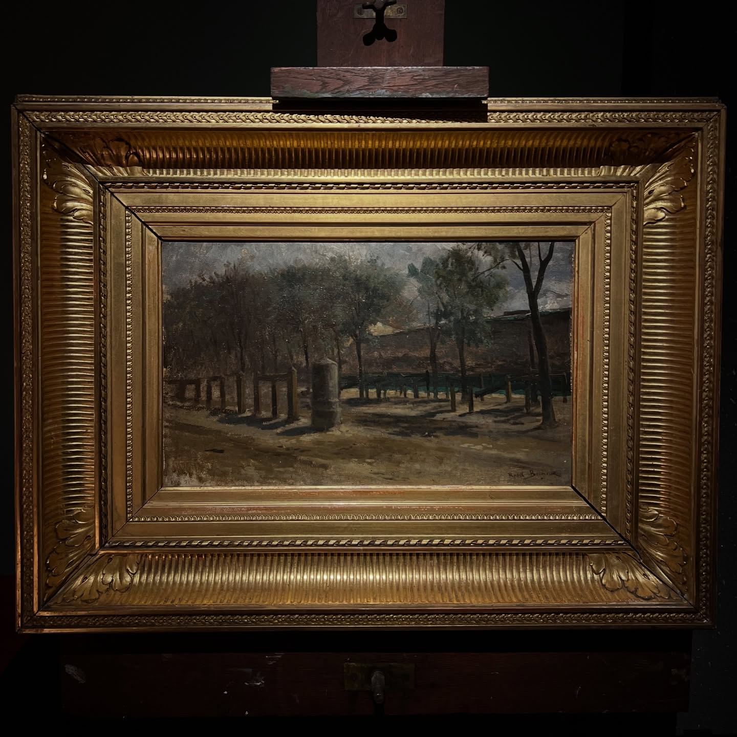 Une étude du décors du Marché aux Chevaux.
Cette peinture, réalisée sur le motif, témoigne de la richesse et de la diversité du travail préparatoire de l’artiste.
#rosabonheur #chateaurosabonheur #museerosabonheur #marcheauxchevaux