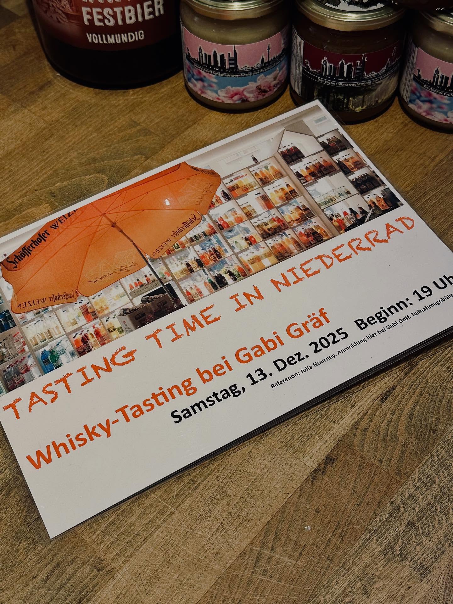 Es geht wieder los #gabigraef #tasting #niederrad #whiskytasting #frankfurt