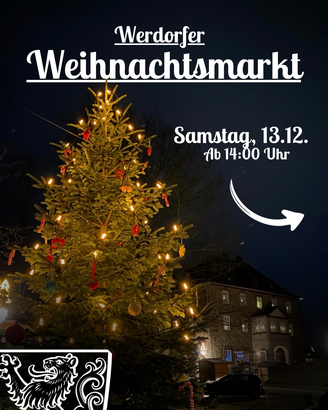 Wir freuen uns auf euch ! ??
•
Werdorfer Weihnachtsmarkt: Zusammenkommen, alte und neue bekannte Gesichter wiedersehen, Speisen & Getränke genießen, die Weihnachtszeit einläuten und lokale Vereine unterstützen. ✨
Und das alles in unserem tollen Schlosshof -
was will man mehr ? ?
•
•
#fc1926werdorf #fcw #fcwerdorf #werdorf
#weihnachtsmarkt #jugend #jugendfcwerdorf