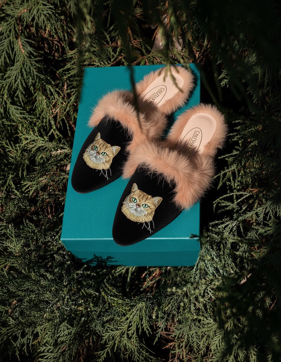 ✨? Pyjama & Mules Pets Portrait ?❤️?↔️?? A Little Dream Come True ?✨???
There’s something irresistibly heart-melting about slipping into your soft gingham pyjamas and matching mules… and finding your little one’s sweet face embroidered right over your heart and at your feet ??✨
Our Pets Portrait Pyjamas & Mules are crafted to make every moment feel magical
buttery-soft cotton, velvet mules with the dreamiest fluffy trim, and your beloved pet captured in the most adorable artisanal embroidery. A cosy luxury that feels like a warm hug ?✨
Whether you choose Baby Blue or Blush Pink, each set becomes a tiny celebration of love, comfort, and the quiet joy of having your furry best friend with you even during your sweetest at-home moments ???
A Calitas World Christmas wouldn’t be complete without a touch of whimsy, a sprinkle of sparkle, and the cutest muse of all… your pet ?✨?
Ready to create the most adorable set ever?