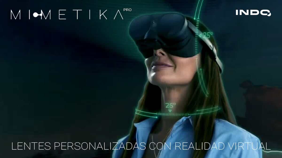 ✨ Cada mirada es única. Y ahora, también su análisis.
En nuestra óptica damos un paso al futuro con Mimetika PRO, una experiencia inmersiva que combina realidad virtual y un test optométrico avanzado para entender cómo miras de cerca y de lejos… como solo tú lo haces. ??
? Mimetika Mapper PRO, con tecnología de eye-tracking de última generación, analiza con máxima precisión la dirección de tu mirada, el diámetro pupilar y cómo cambia según la distancia. Incluso registra la coordinación de tus ojos con la cabeza y el cuello para un estudio completo de tu estrategia visual en 3D.
?✨ Gracias a estas mediciones, personalizamos tus lentes según tu forma real de mirar, optimizando la nitidez en zonas foveales y parafoveales, y mejorando la integración binocular, incluso en condiciones de baja iluminación.
? El resultado: una lente creada exclusivamente para ti. Porque tu visión merece una solución tan única como tu manera de mirar.
