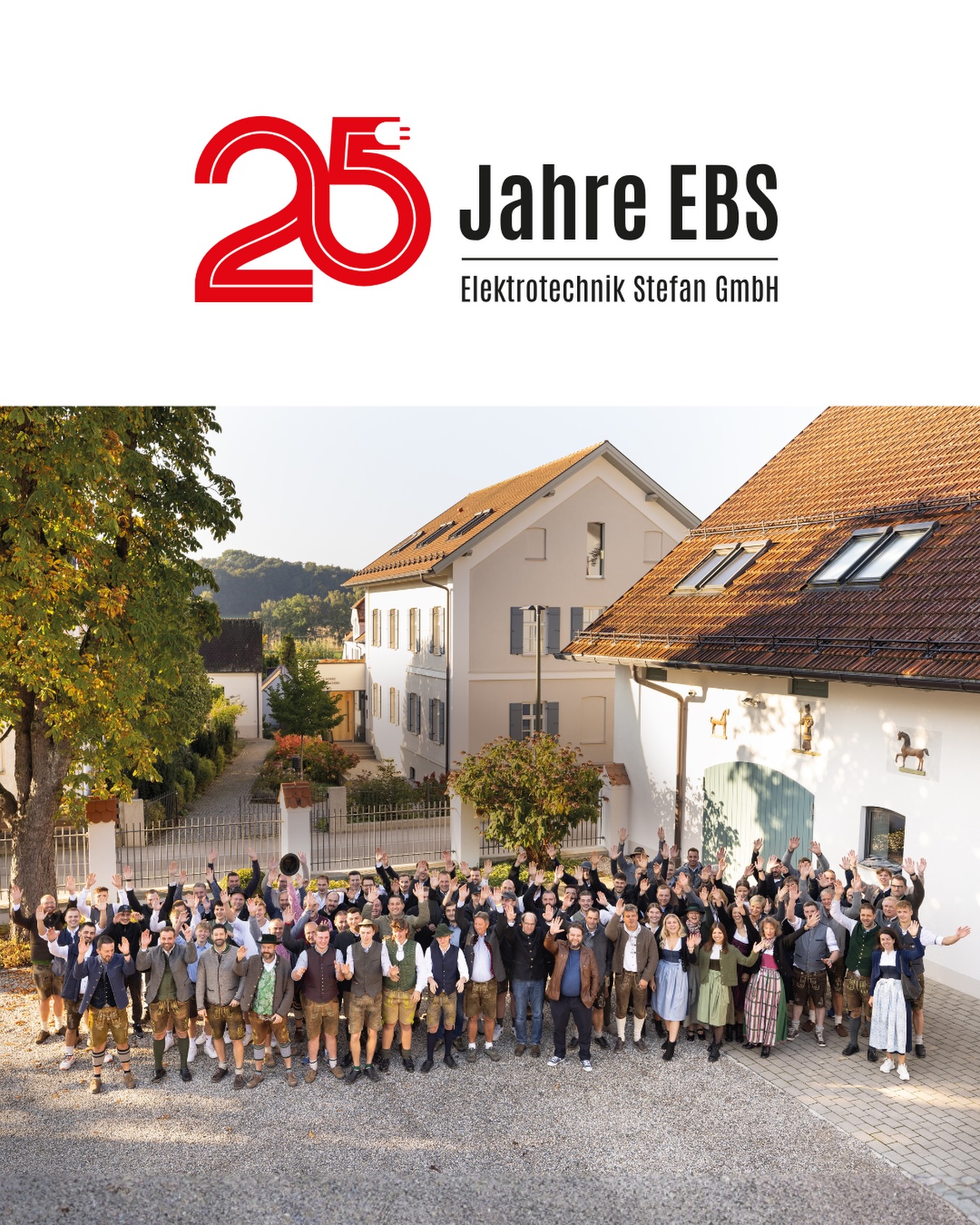 Zusammen mit unseren Mitarbeiterinnen und Mitarbeitern feiern wir 25 Jahre EBS und blicken voller Energie in die Zukunft. ⚡️
Danke an alle, die diesen Weg mit uns gehen! ✨
#EBS #25Jahre #Jubiläum #Elektrotechnik #Teamwork