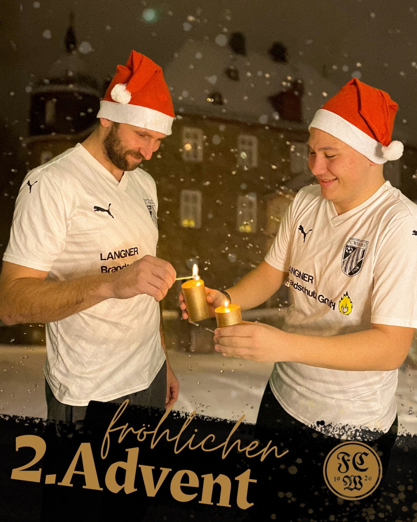 Die zweite Kerze brennt. ?️?️
•
•
#fcwerdorf #fc1926werdorf #fcw #werdorf
#advent #zweiteradvent #weihnachten